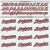 Custom White (Black Medium Pink Pinstripe) Silver-Black Authentic Baseball Jersey - Image 4