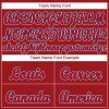 Custom Red White-Navy Baseball Jersey - Image 5
